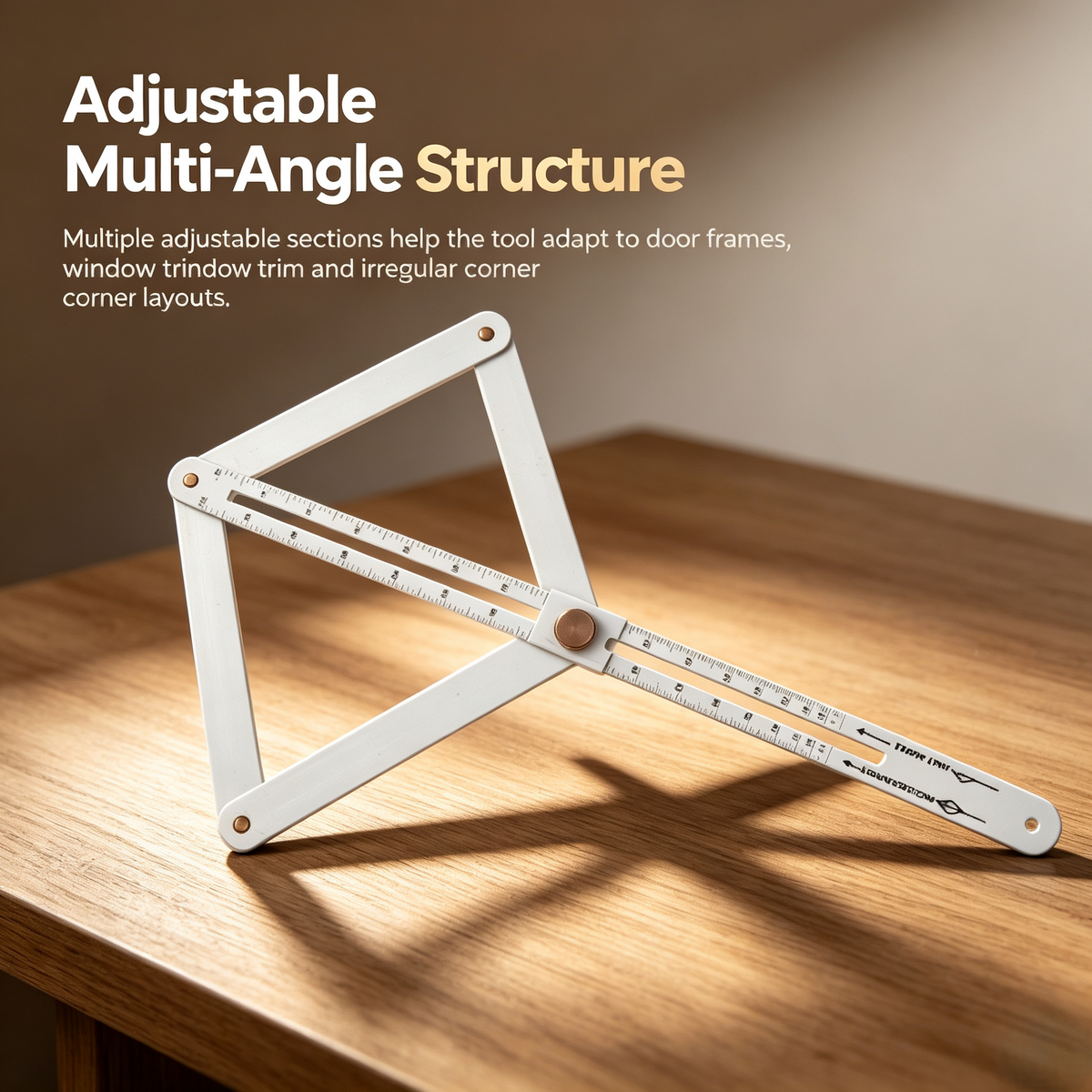 Adjustable Corner Angle Finder & Measuring Tool