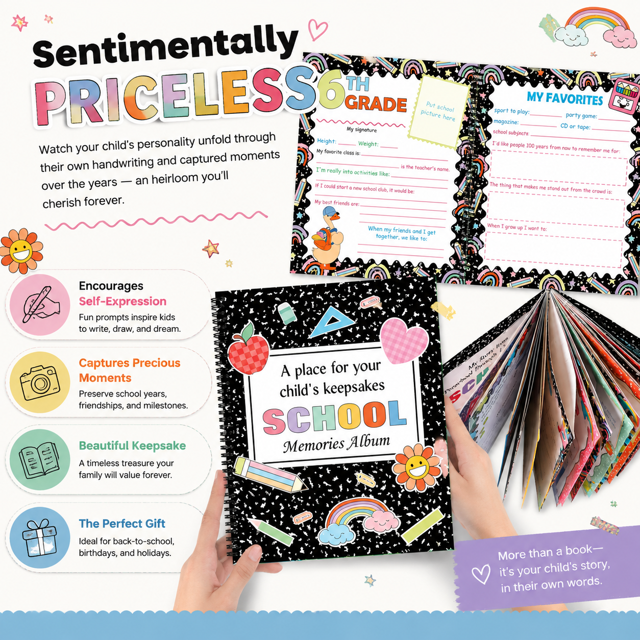 📚Children's School Memory Album