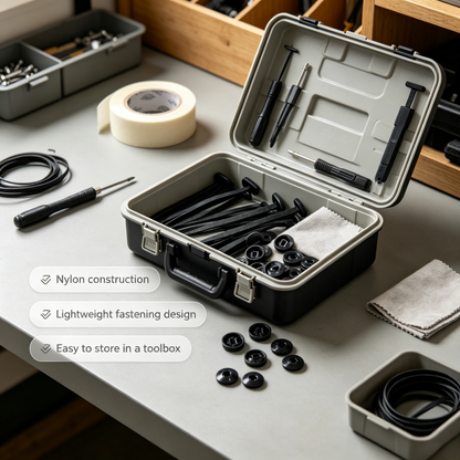 Quick-Fix Fasteners for Cars, Cables & Everyday Repairs