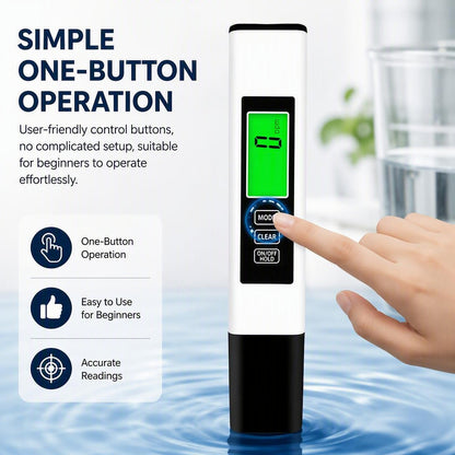 💧Portable conductivity water quality test pen