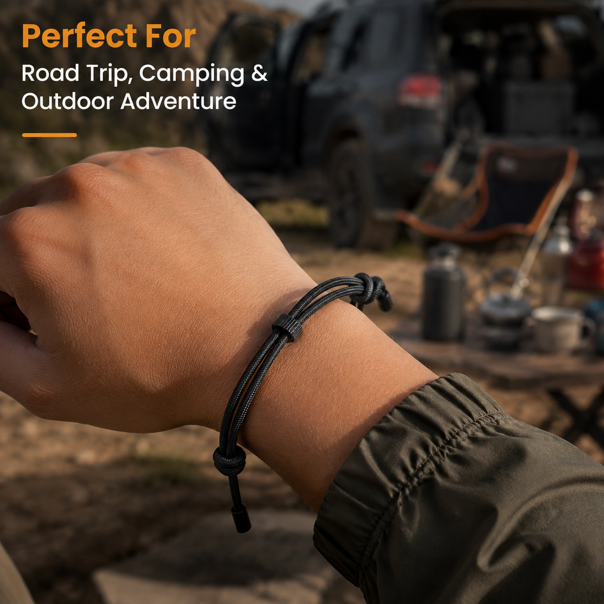🔧Tungsten steel window breaker wristband