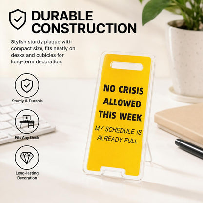 ✨🖥️Fun Acrylic Desktop Warning Signs （Buy 1 get 1 free）
