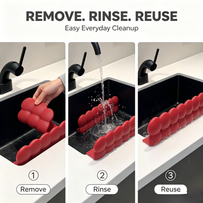 Silicone Kitchen Sink Splash Guard