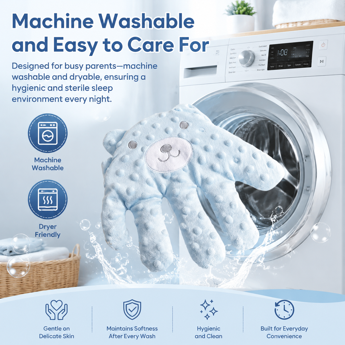 👶Electric baby soothing gloves