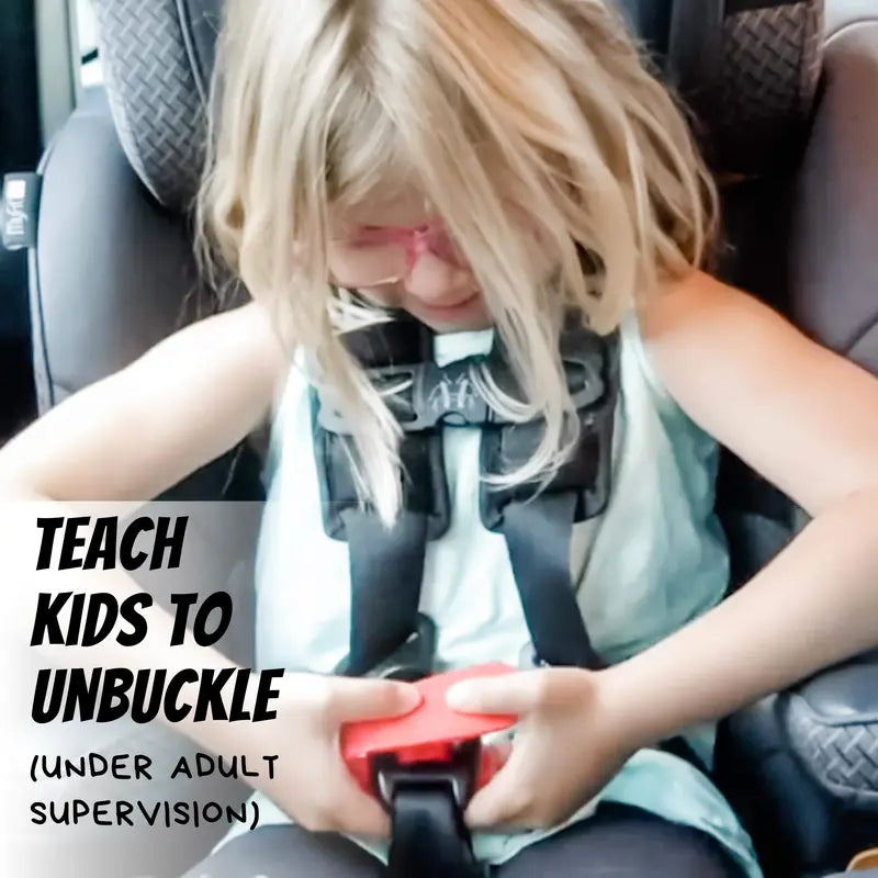 💪 Car Seat Buckle Release Tool, Portable Soft-Grip Opener for Easy Unbuckling