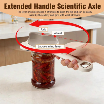 🥫4-in-1 Manual Adjustable Lid Opener