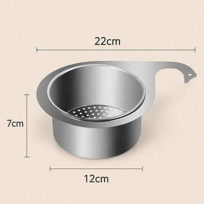 Stainless Steel Swan Sink Strainer Basket