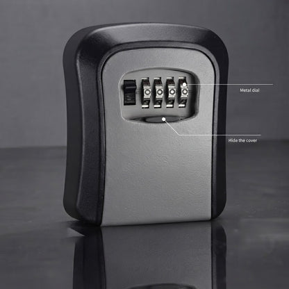 🔐Never Get Locked Out Again  | Secure 4-Digit Wall-Mounted Key Lock Box 🏡