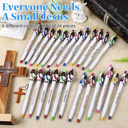 🔥Hot Sale 49% off🌟✝️ Graduation Gifts Bible Verse Ballpoint Pens Jesus Loves You Pens