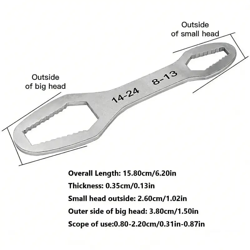🔧 Double-head Universal Car Torx Multi-function Wrench