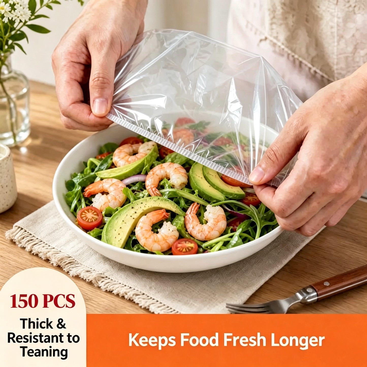 Refrigerator Food Cover To Prevent Odor Mixing, Dust Cover, And Leftover Food Cover