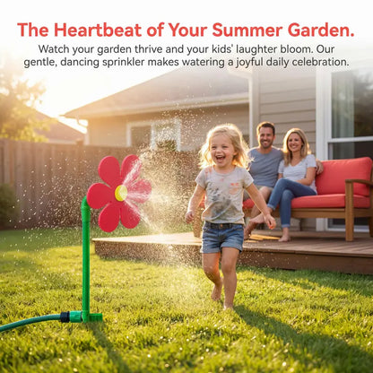 💦💃 360° Rotating Funny Dancing Crazy Daisy Water Sprinkler for Lawn Garden