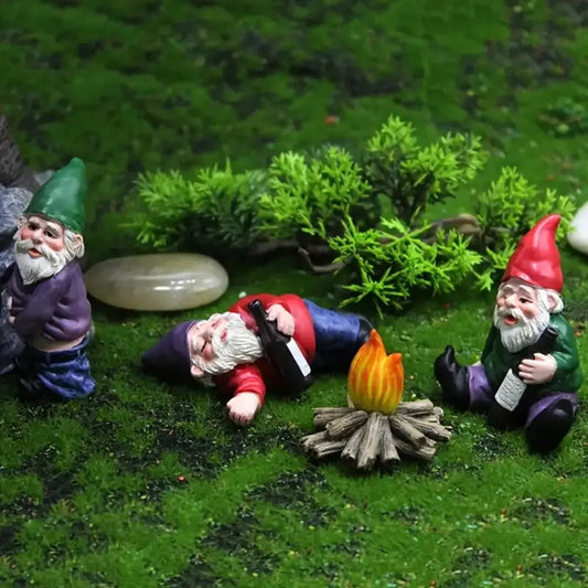 Creative Gnome Design Resin Craft (4 Pcs)