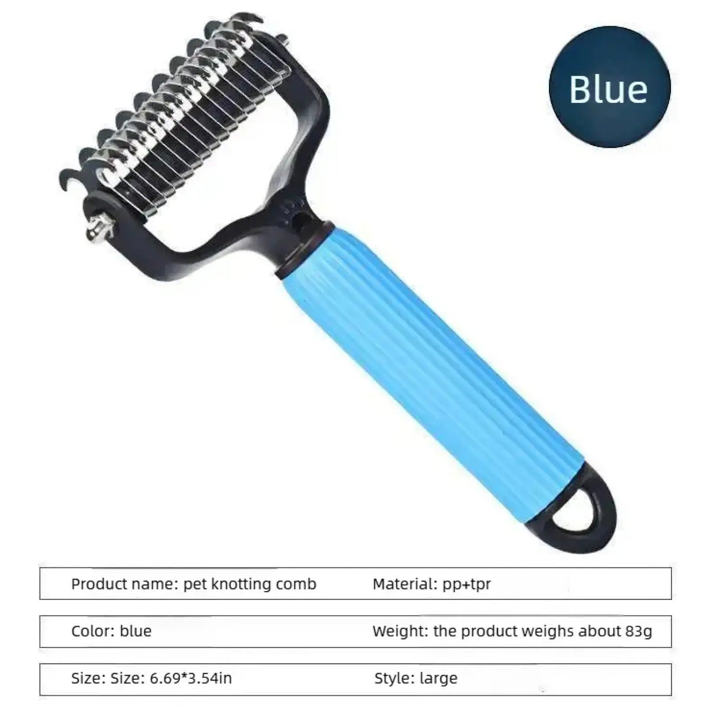 ✨HOT SALE: Only $9.98🔥Dual-Sided Pet Grooming Comb for Dogs & Cats