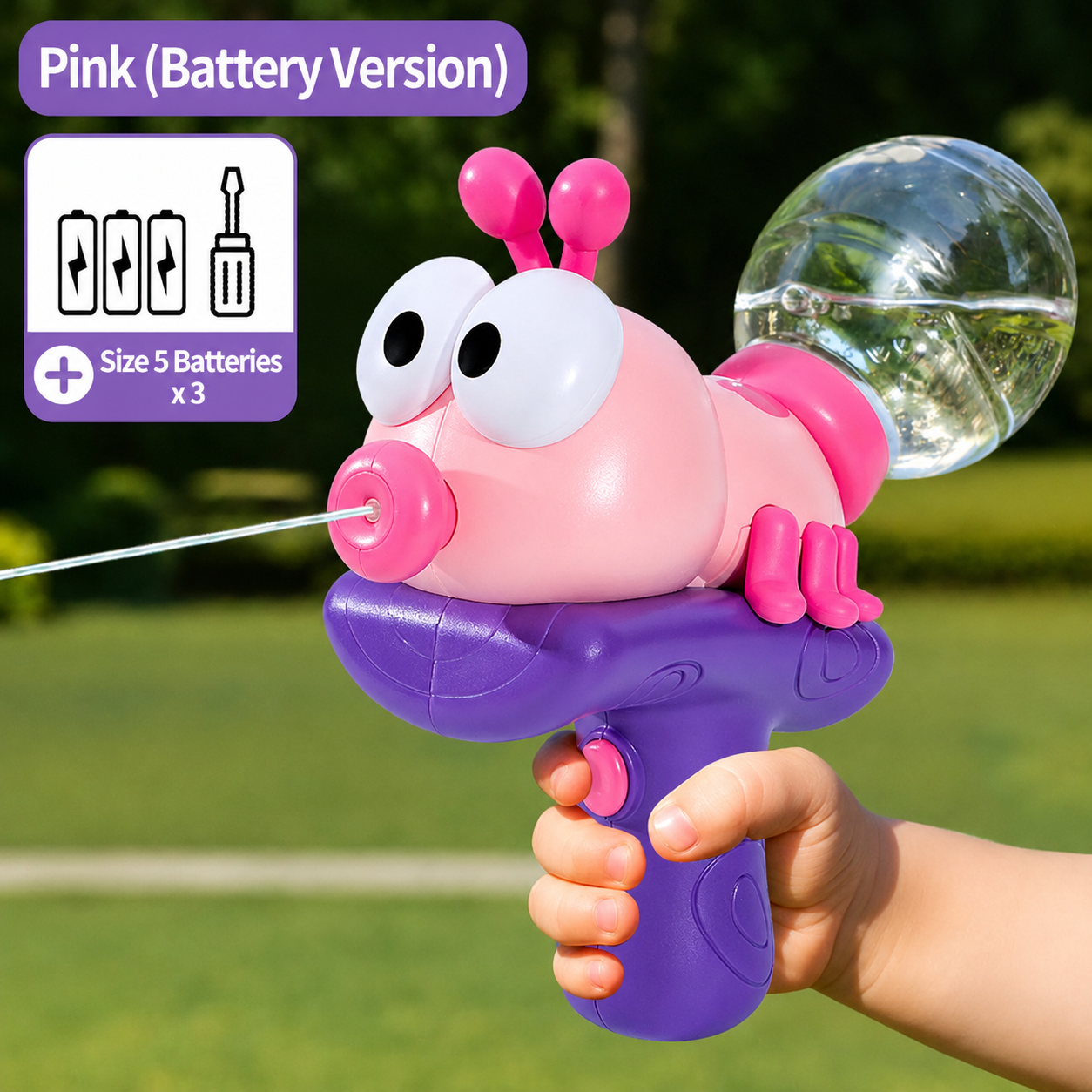Pink+ Battery + Screwdriver