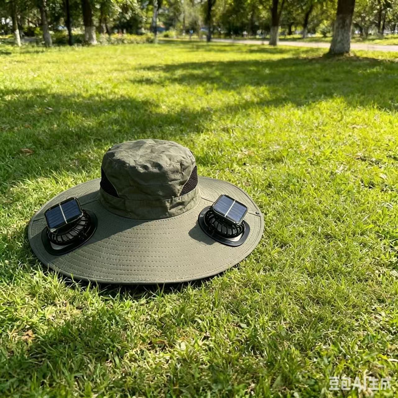 🌞New Solar-Powered Outdoor Cooling Fan Hat