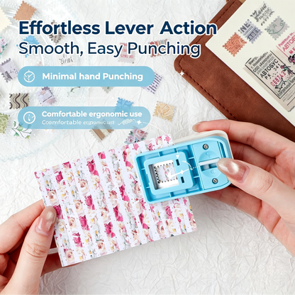 📮Stamp punch and embossing tool, suitable for junk diaries and scrapbooks