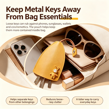 Cute Pull-Out Key Case