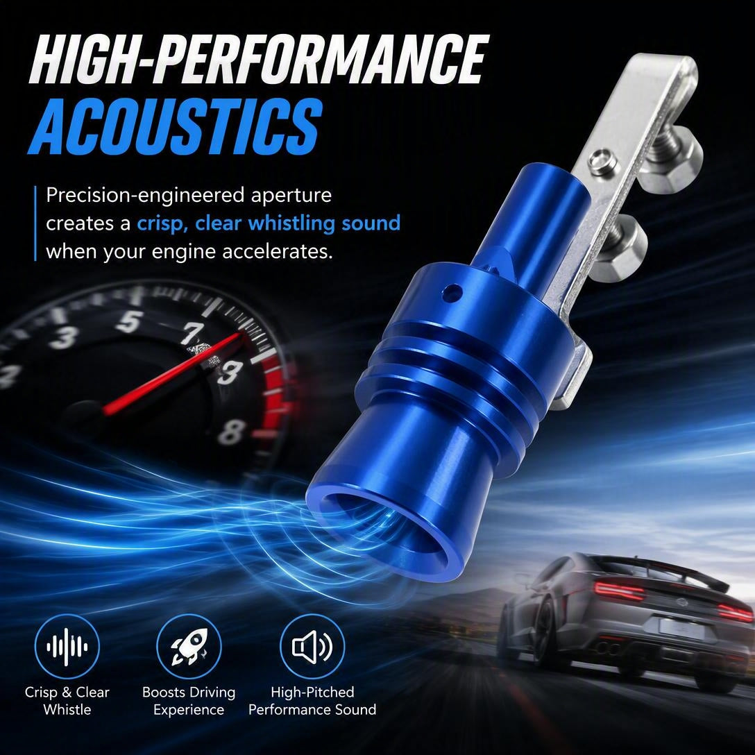💥Turbocharger sound enhancement whistle
