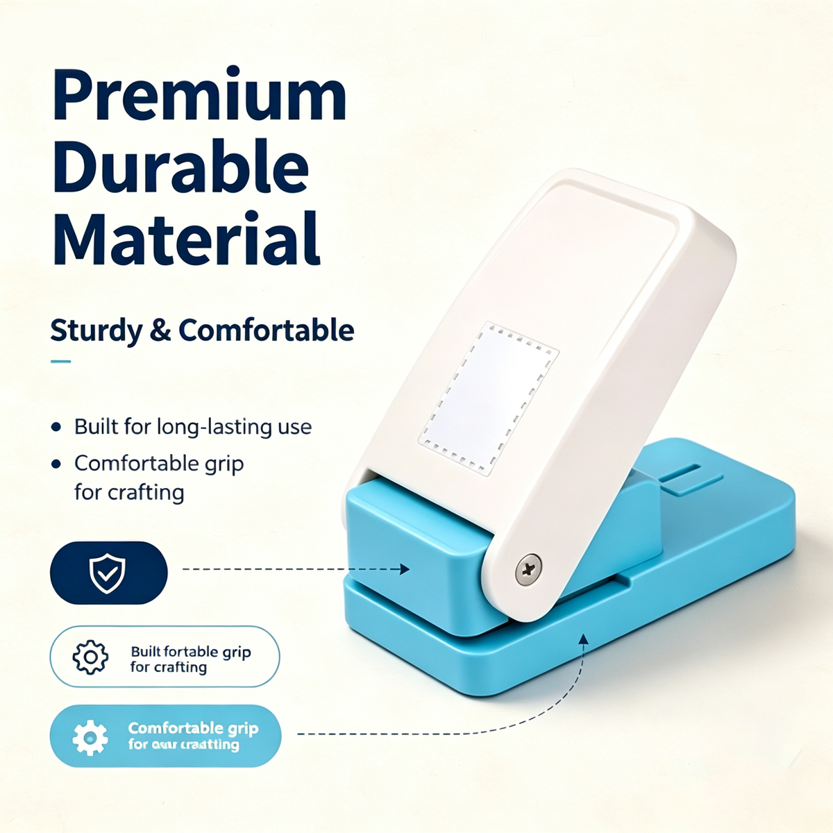 📮Stamp punch and embossing tool, suitable for junk diaries and scrapbooks