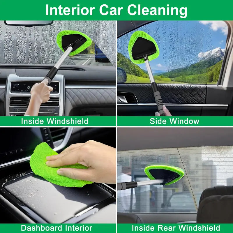 Car Retractable Window Defroster Cleaning Brush
