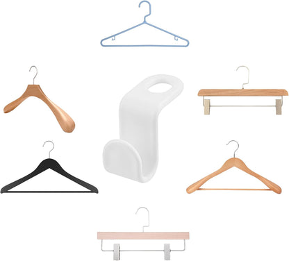 🧥 Space Saving Hangers Connector Hooks 20 Counts