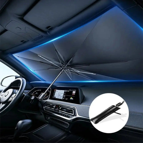 🛠️Portable car sunshade, windshield sun shade