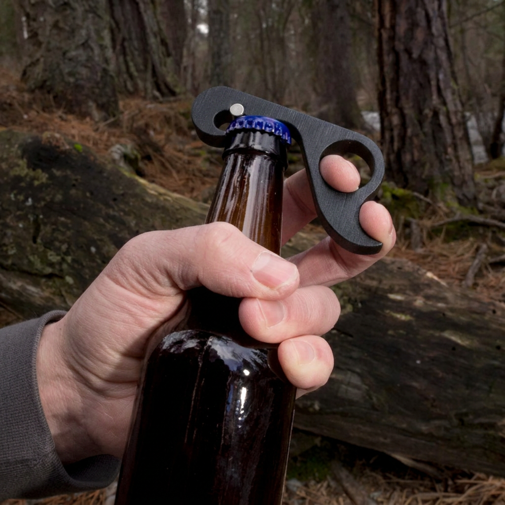 🍺🧲Ergonomic One-handed Bottle Opener