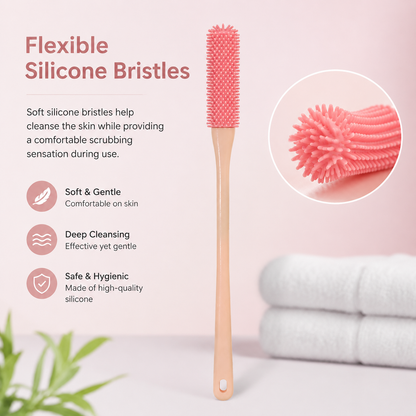 Soft Rubber Foot Brush