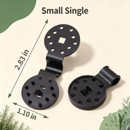 Shade Clothes Clips 50 Pack Black - Heavy Duty Lock Grip