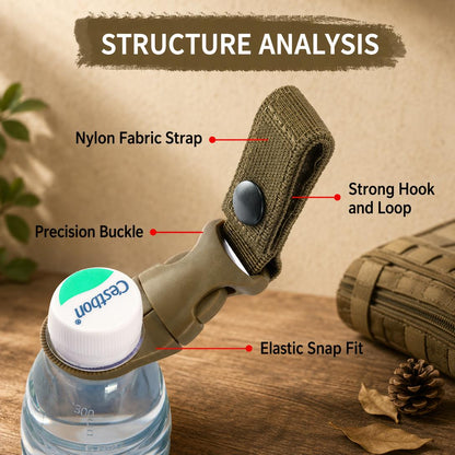 💥Portable water bottle quick hanger for mineral water