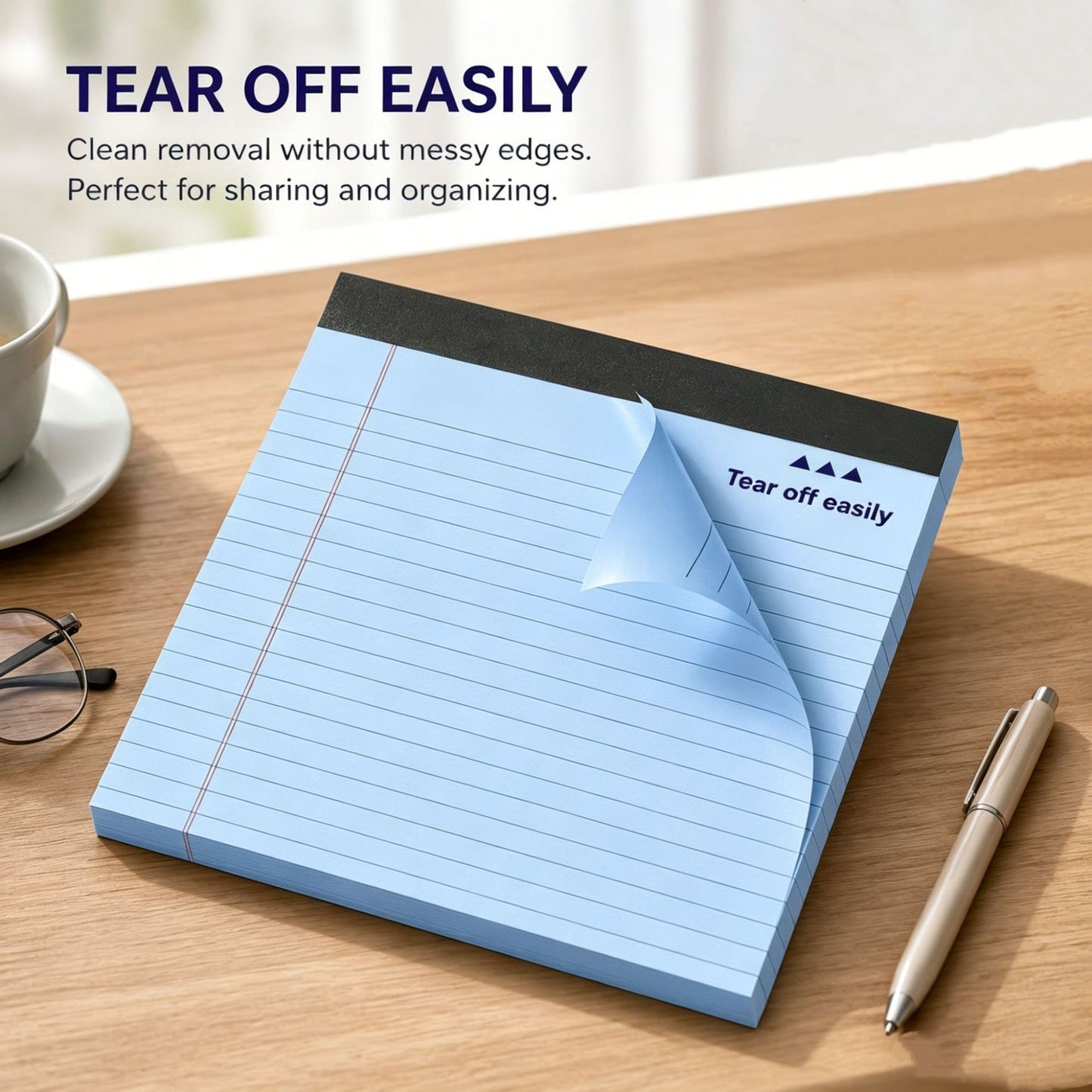 📄Five-color tearable color notebook