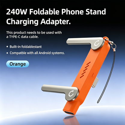 ⚡240W Phone Stand Multi-Function Fast Charging Data Cable
