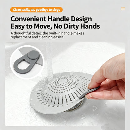 Silicone Drain Hair Catcher / Drain Outlet Strainer