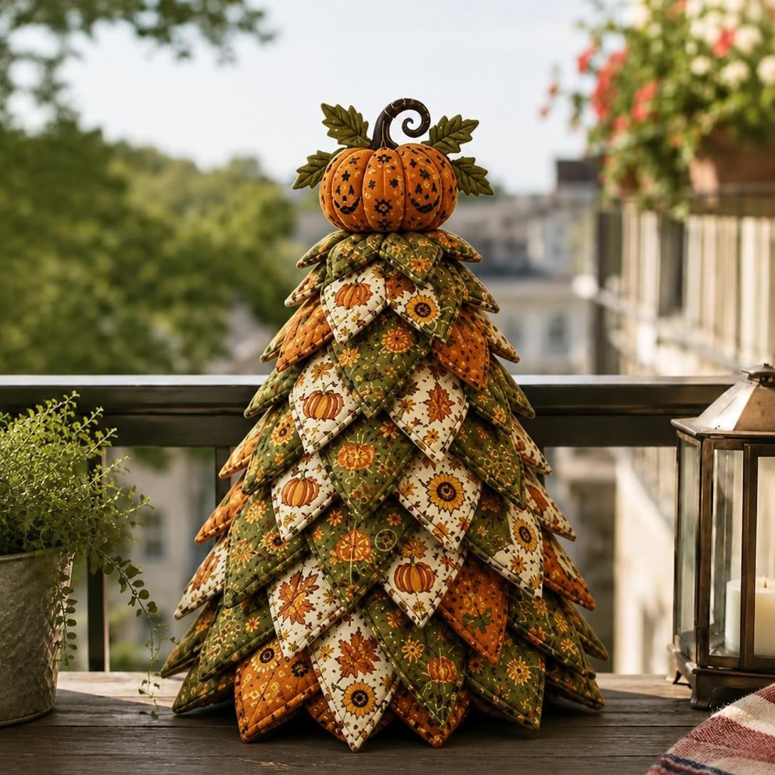 🎄American Christmas Tree Patchwork Kit