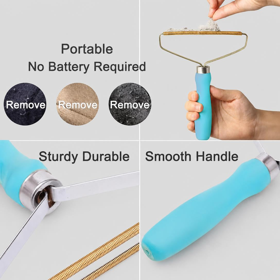 🐾Multi-functional powerful pet hair removal tool