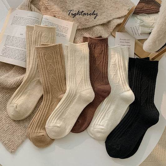 Vintage Embroidered Twist Women Socks(🎁New Year Sale)**