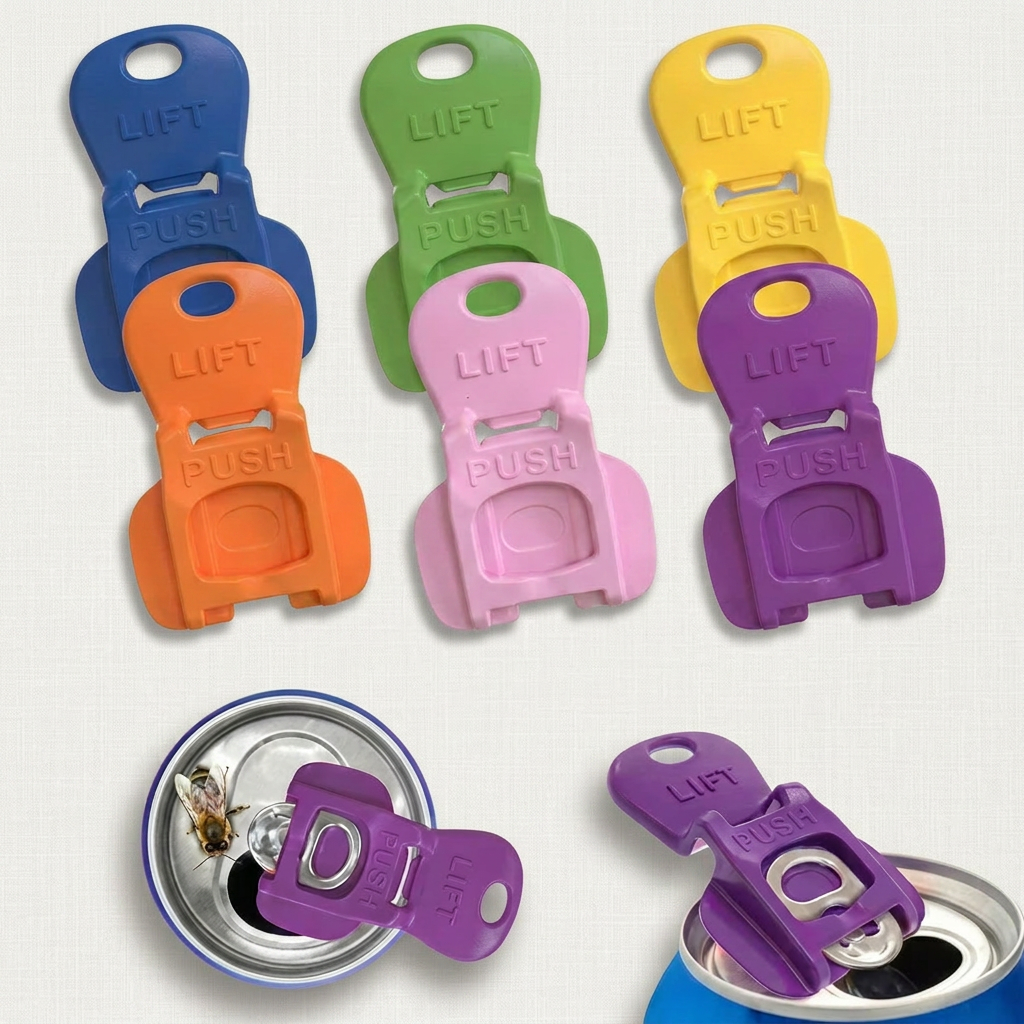 🥤New dust-proof easy-opening can opener