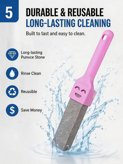 🪥Long-handled granite toilet cleaner