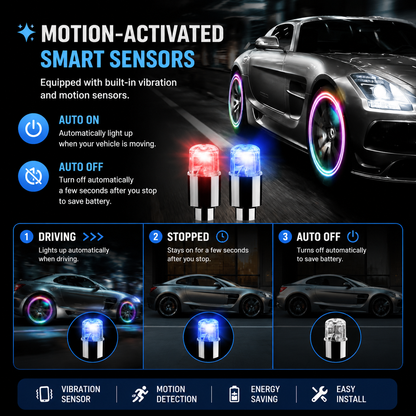 ✨Illuminated car tire valve cap