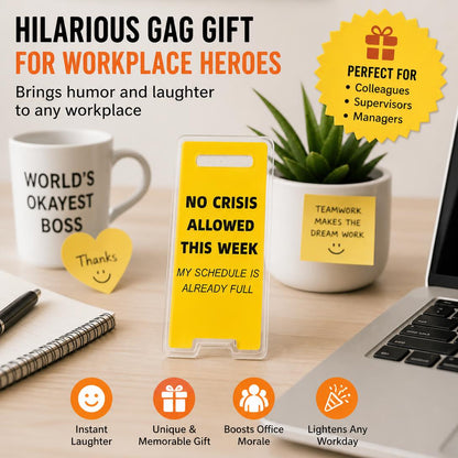 ✨🖥️Fun Acrylic Desktop Warning Signs （Buy 1 get 1 free）