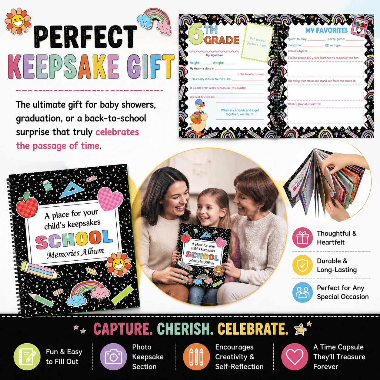 📚Children's School Memory Album