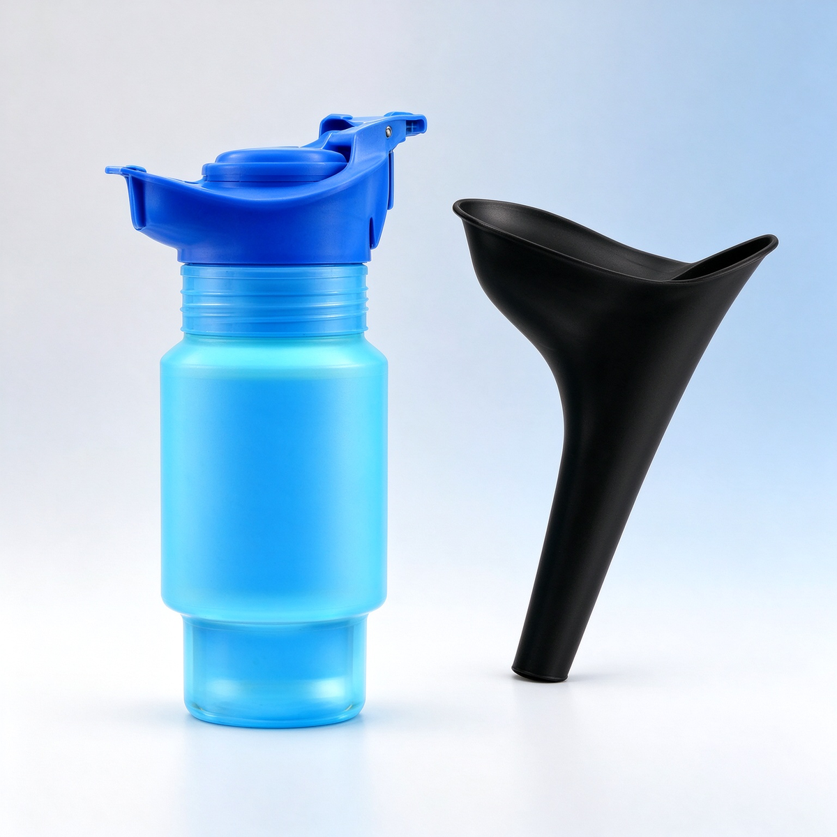 🚗💧Retractable Emergency Urinal Bottle - Flexible Plastic Unisex Camping Toilet