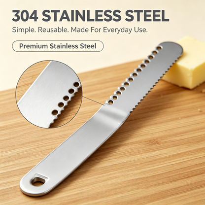 304 Stainless Steel Butter Spreader Knife