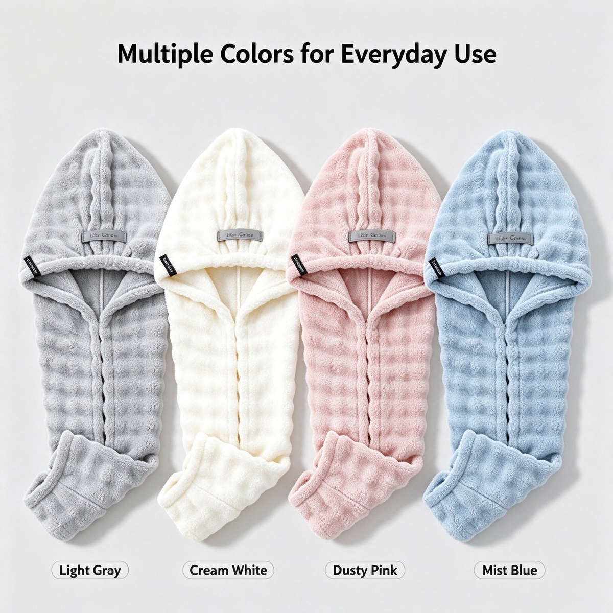 💧 Extra-Thick Microfiber Hair Drying Towel – Super Absorbent Quick-Dry Hair Wrap
