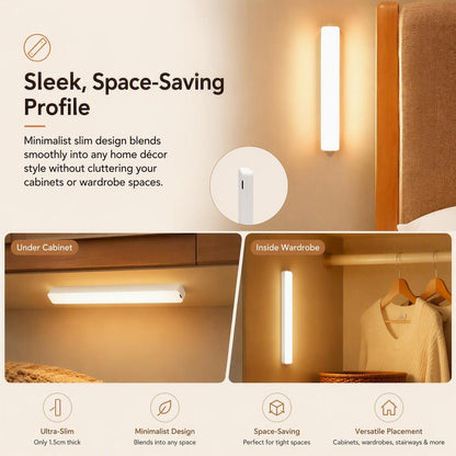 ⚡Wireless Magnetic Motion Sensor LED Cabinet Light