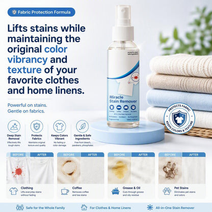 👕Laundry Stain Remover Fragranced Fabric Care Spray
