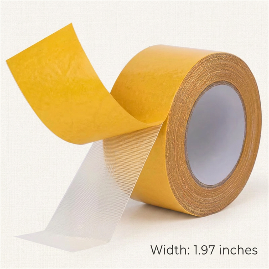 🔧High-viscosity seamless mesh fabric base double-sided adhesive