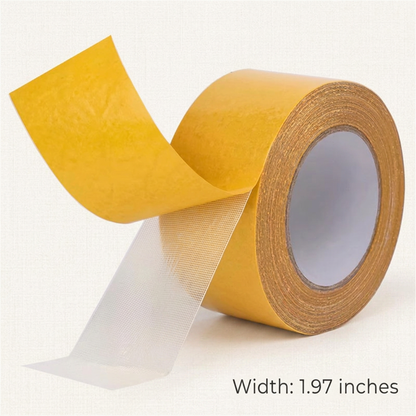🔧High-viscosity seamless mesh fabric base double-sided adhesive