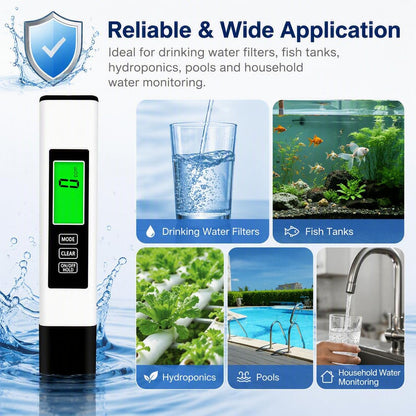 💧Portable conductivity water quality test pen